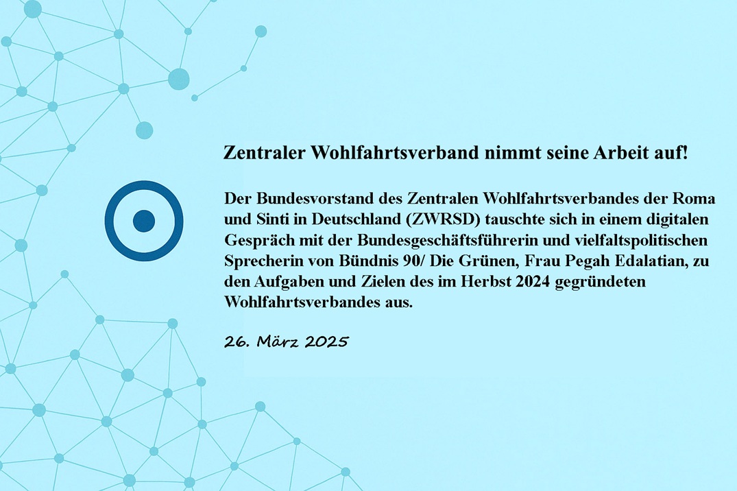 Zentraler Wohlfahrtsverband nimmt seine Arbeit auf