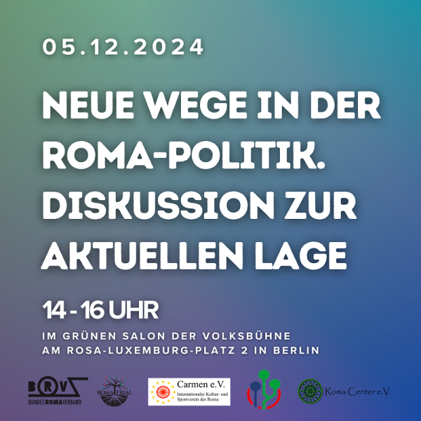 Neue Wege in der Roma-Politik. Diskussion zur aktuellen Lage